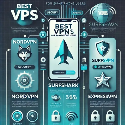 3 principais smartphones VPNs