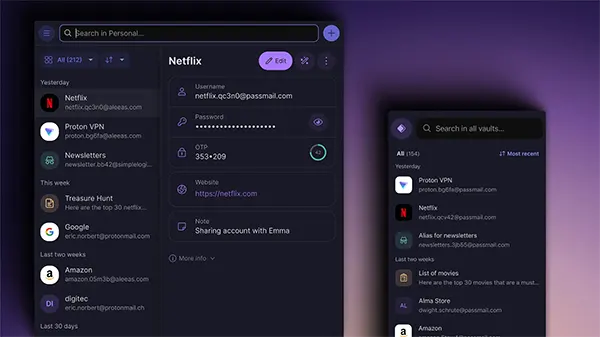 Encrypted password vault