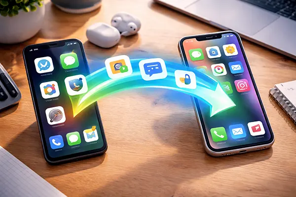 Skift Android iPhone