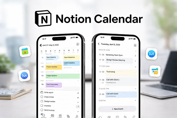 calendrier numérique iOS