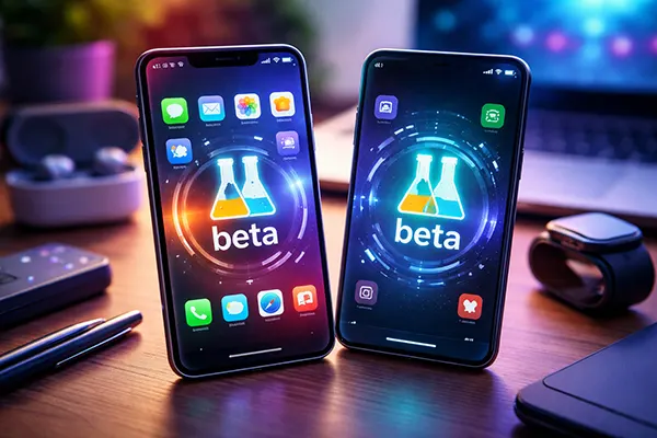 Smartphone Testmodus